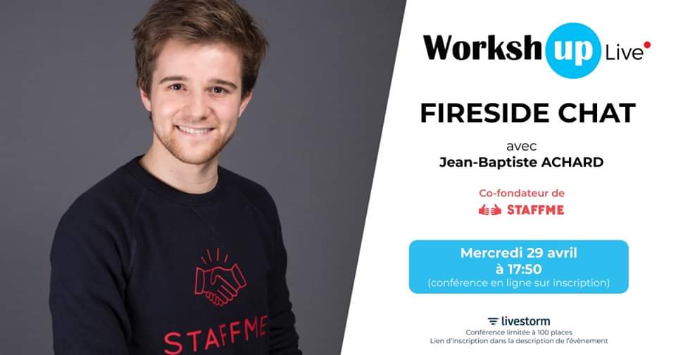 Worksh'Up Live : Fireside Chat avec StaffMe